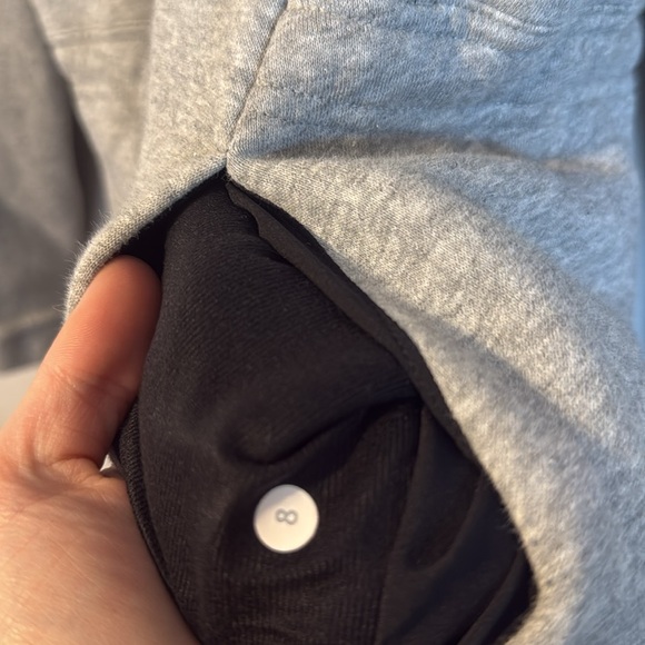 Lululemon Cinchable Grey Jacket Size 8 - Picture 4 of 6